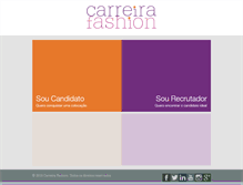 Tablet Screenshot of carreirafashion.com.br